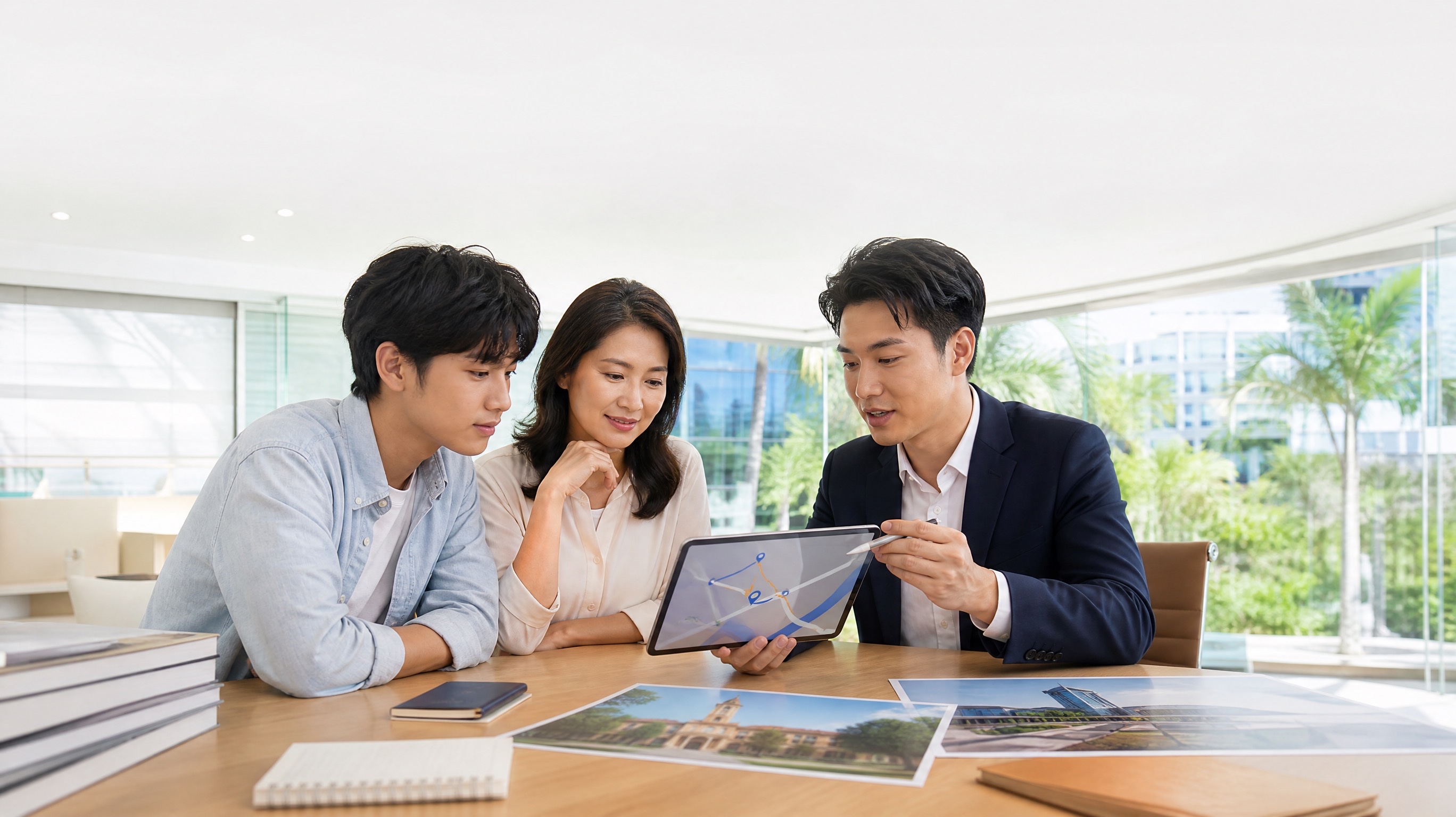 新加坡留学咨询，让 AI 讲明白规划路径案例图片