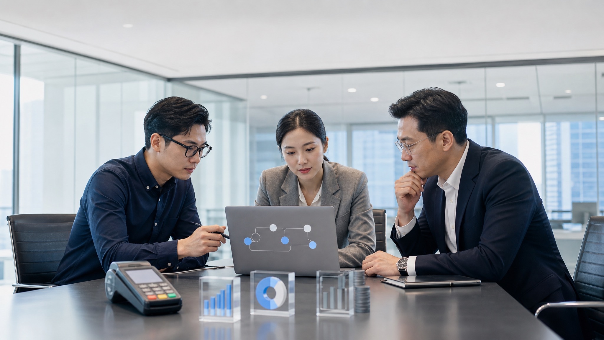 支付技术服务商的 AI 回答，连接开发、财务和合规三类问题案例图片